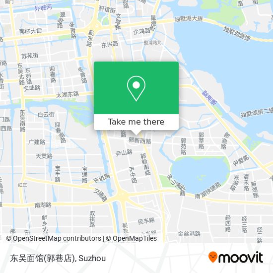 东吴面馆(郭巷店) map