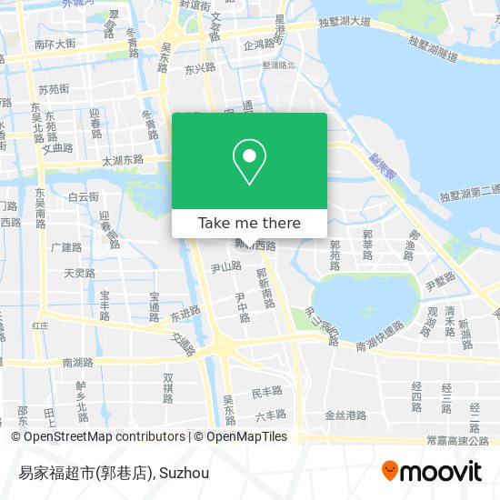 易家福超市(郭巷店) map