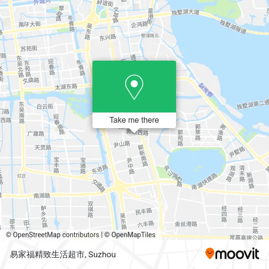 易家福精致生活超市 map