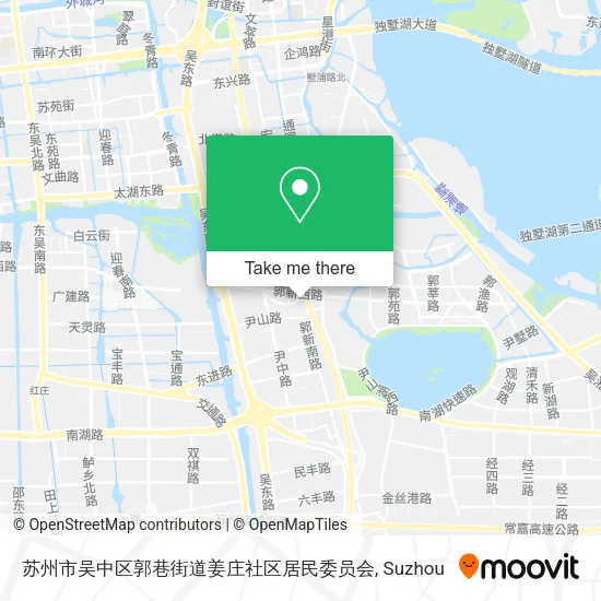 苏州市吴中区郭巷街道姜庄社区居民委员会 map