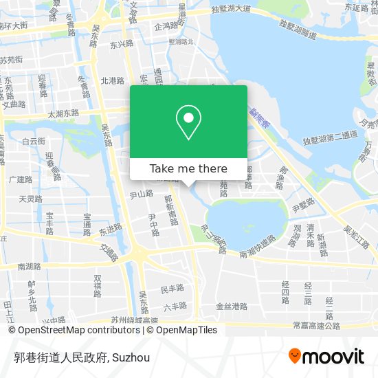 郭巷街道人民政府 map