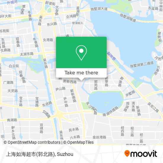 上海如海超市(郭北路) map