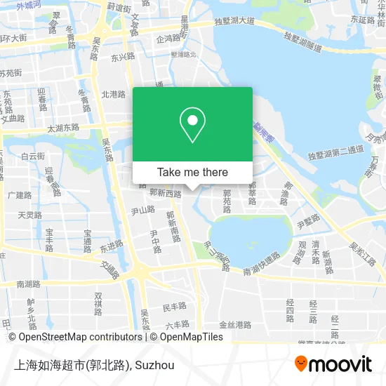 上海如海超市(郭北路) map