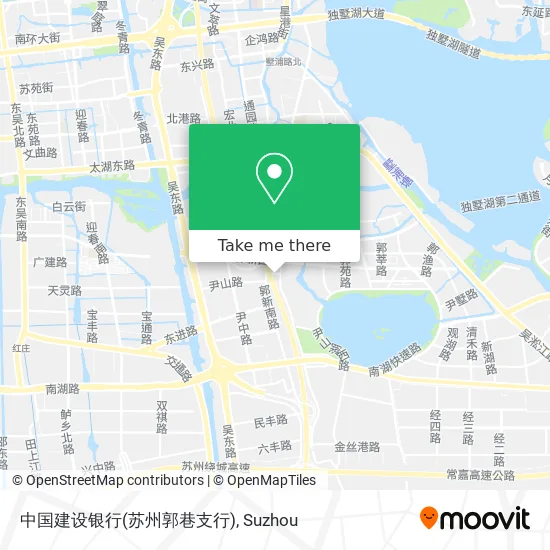 中国建设银行(苏州郭巷支行) map