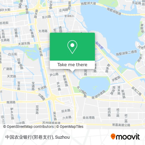 中国农业银行(郭巷支行) map