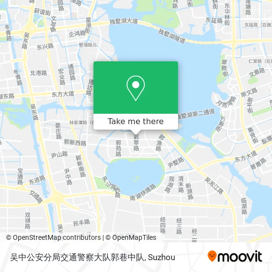 吴中公安分局交通警察大队郭巷中队 map