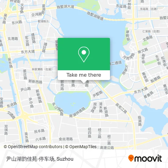 尹山湖韵佳苑-停车场 map
