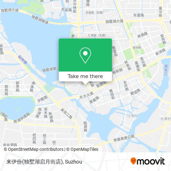 来伊份(独墅湖启月街店) map