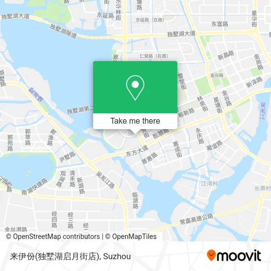 来伊份(独墅湖启月街店) map