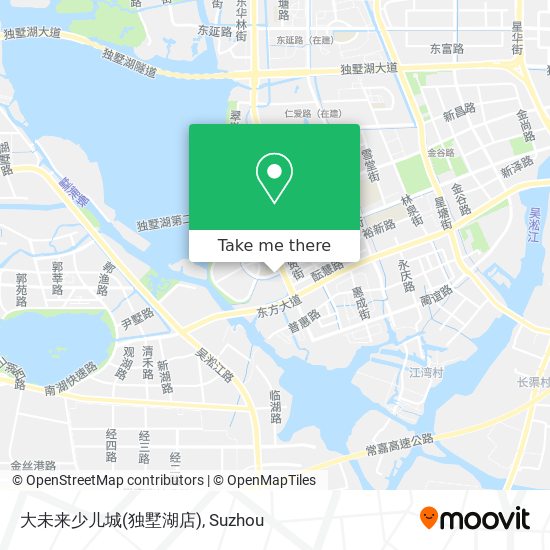 大未来少儿城(独墅湖店) map