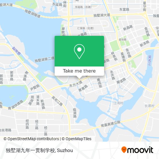 独墅湖九年一贯制学校 map