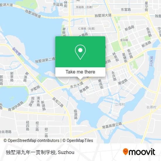 独墅湖九年一贯制学校 map