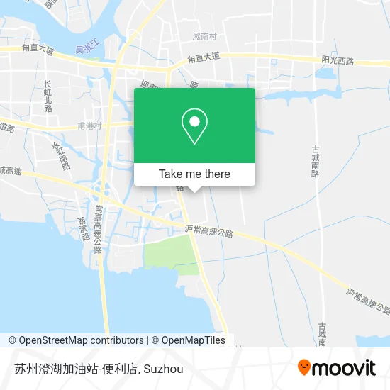 苏州澄湖加油站-便利店 map