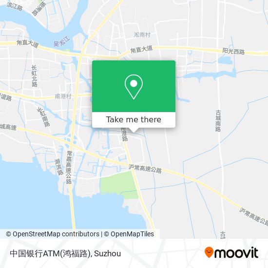 中国银行ATM(鸿福路) map