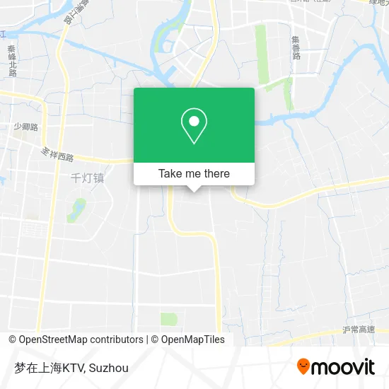 梦在上海KTV map