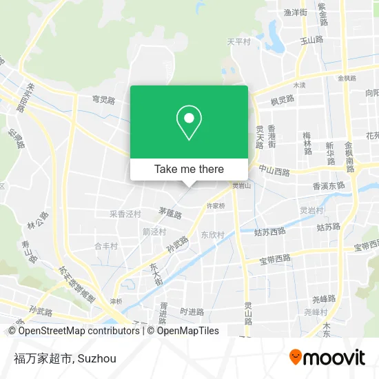 福万家超市 map