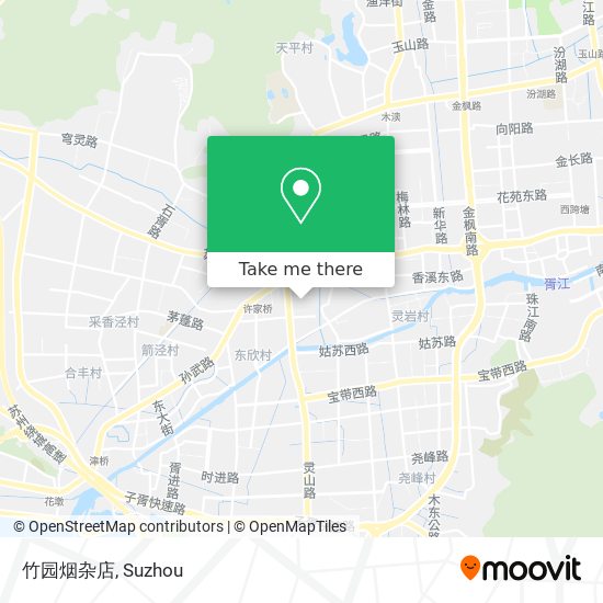 竹园烟杂店 map