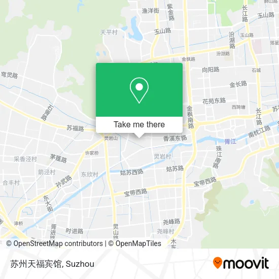 苏州天福宾馆 map