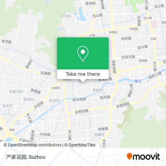 严家花园 map