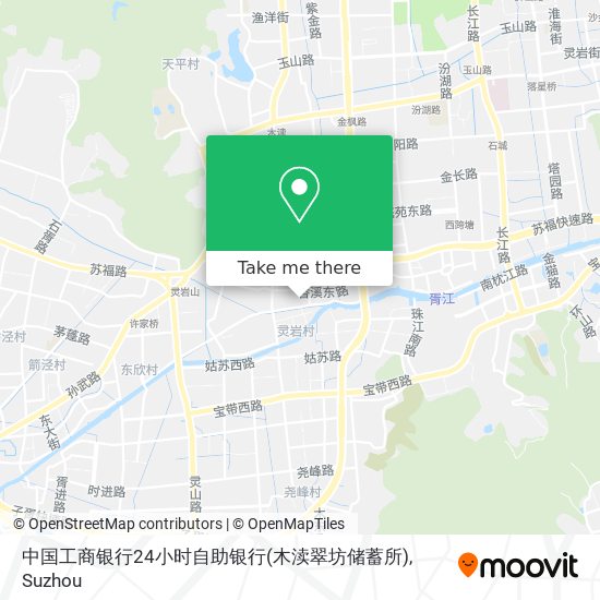 中国工商银行24小时自助银行(木渎翠坊储蓄所) map