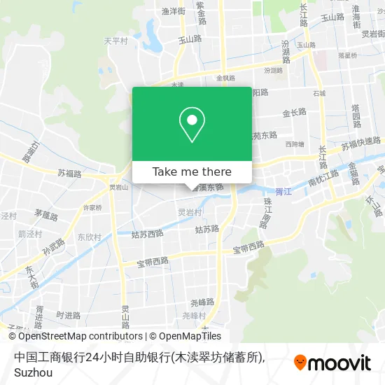 中国工商银行24小时自助银行(木渎翠坊储蓄所) map