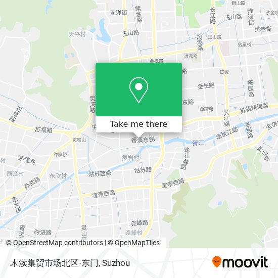 木渎集贸市场北区-东门 map