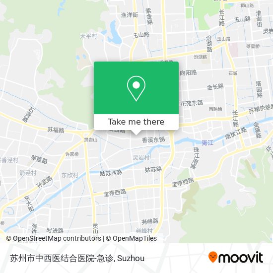 苏州市中西医结合医院-急诊 map