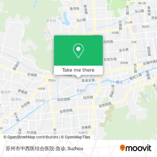 苏州市中西医结合医院-急诊 map