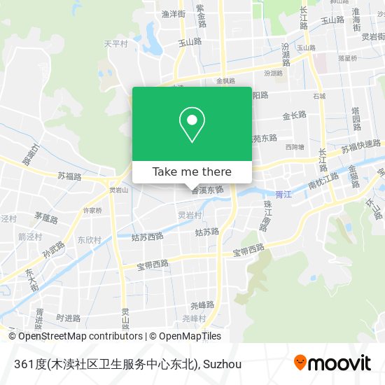 361度(木渎社区卫生服务中心东北) map