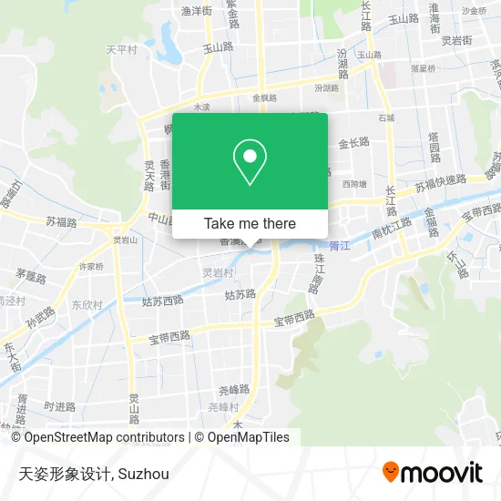 天姿形象设计 map
