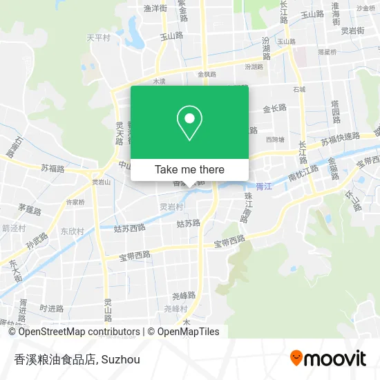 香溪粮油食品店 map