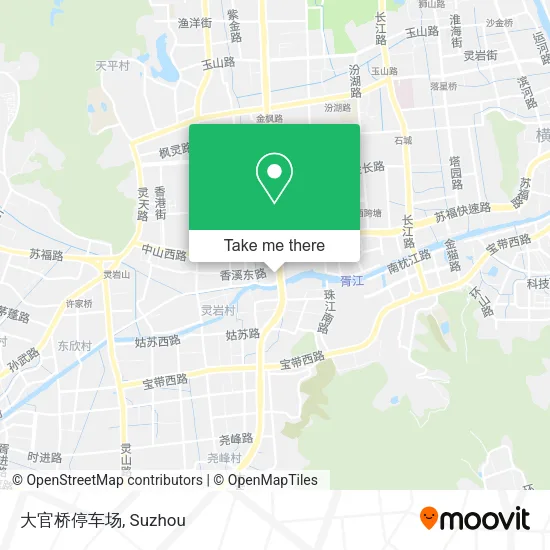大官桥停车场 map