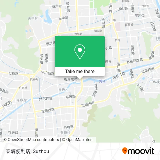 春辉便利店 map