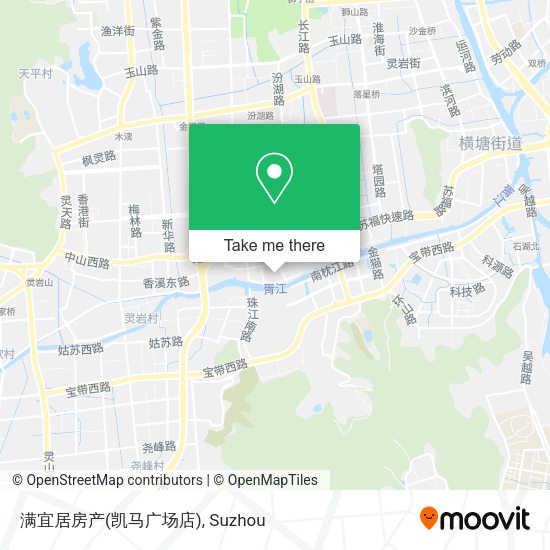 满宜居房产(凯马广场店) map