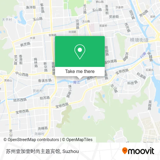 苏州壹加壹时尚主题宾馆 map