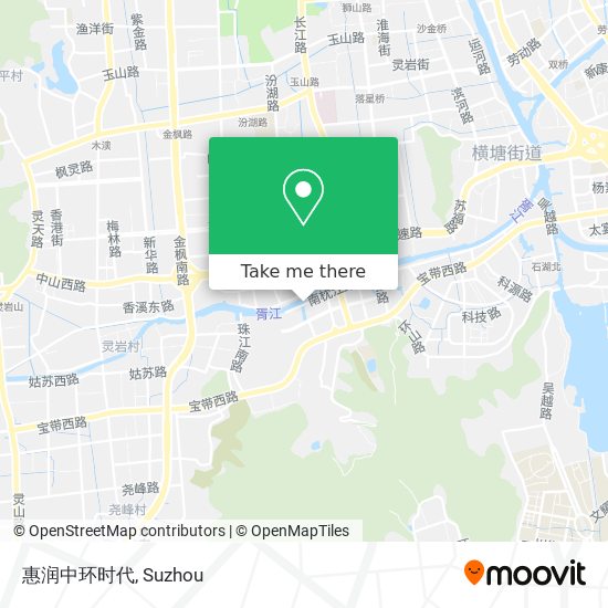 惠润中环时代 map
