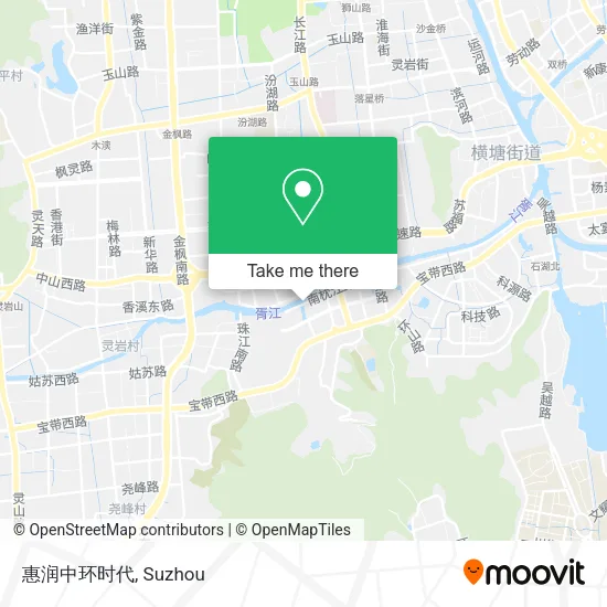 惠润中环时代 map