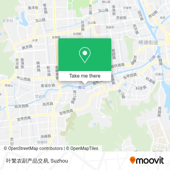 叶繁农副产品交易 map