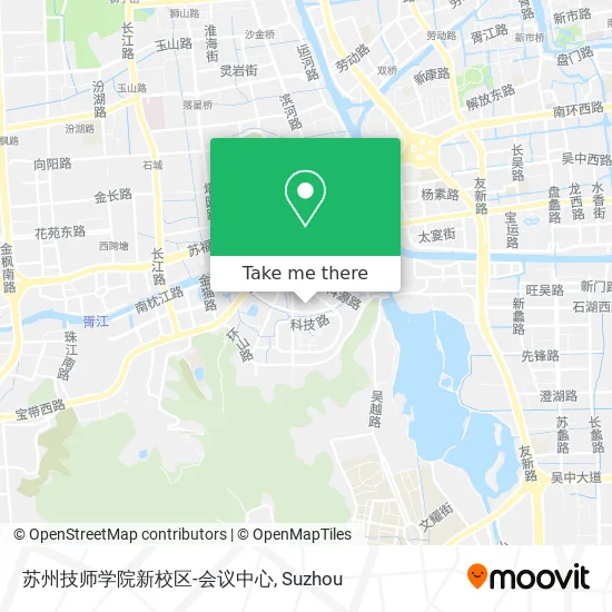 苏州技师学院新校区-会议中心 map