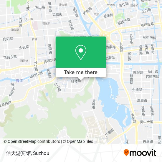 信天游宾馆 map