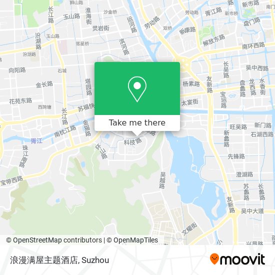 浪漫满屋主题酒店 map