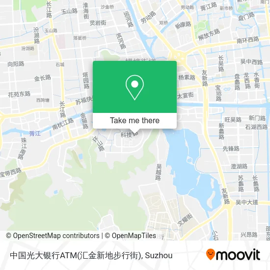 中国光大银行ATM(汇金新地步行街) map