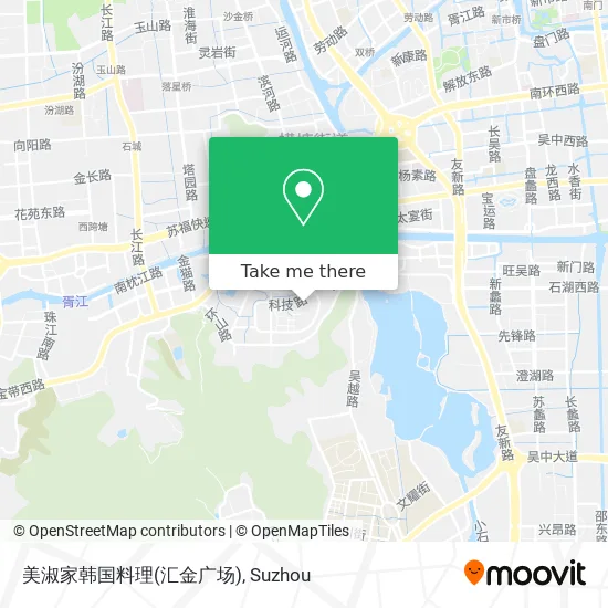 美淑家韩国料理(汇金广场) map