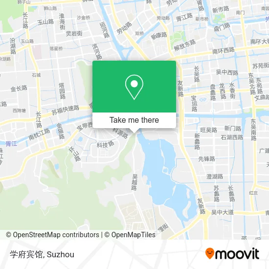 学府宾馆 map