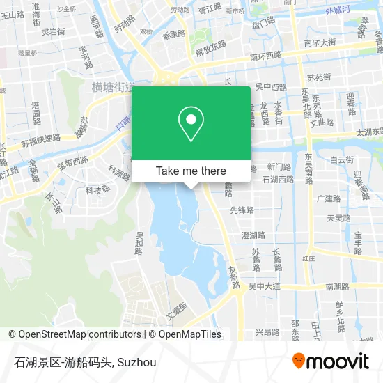 石湖景区-游船码头 map