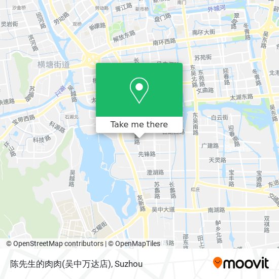 陈先生的肉肉(吴中万达店) map