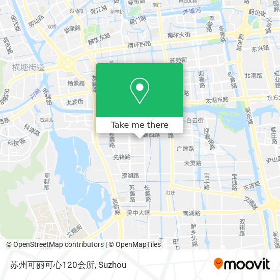 苏州可丽可心120会所 map