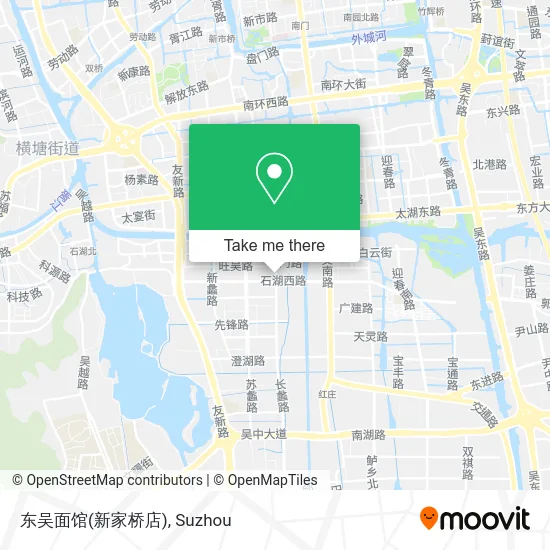 东吴面馆(新家桥店) map