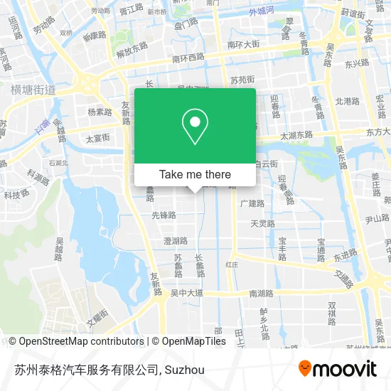 苏州泰格汽车服务有限公司 map