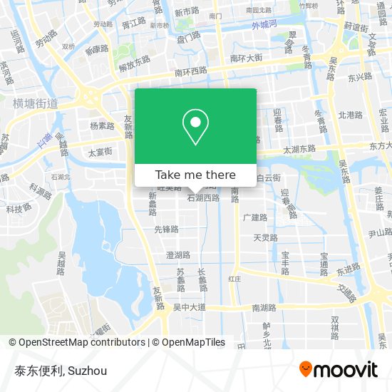 泰东便利 map